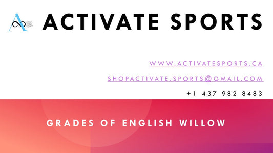 Grades of English Willow