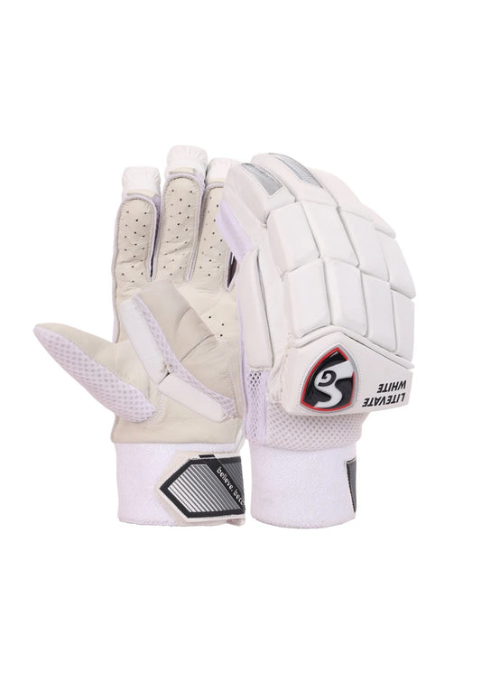 Batting Gloves SG Litevate White