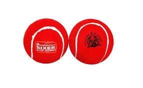 Sixer Cricket Tennis Ball (Pack of 6)